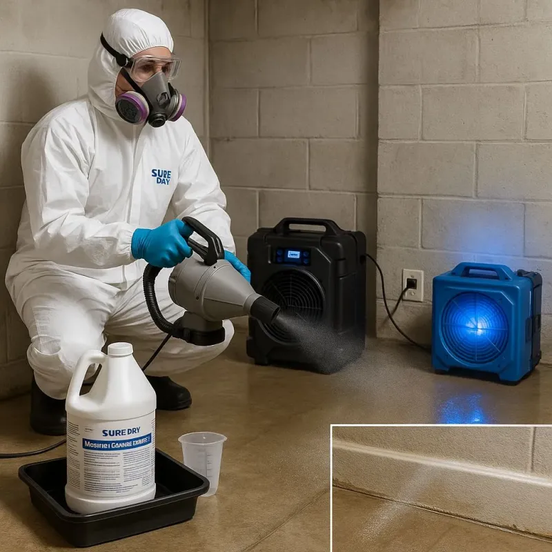 Sanitization and Odor Removal process in Volusia County, FL
